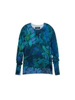 Desigual Pulover  azur / tamno plava / zelena / maslinasta