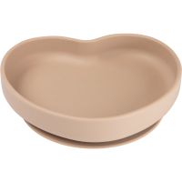 canpol babies Heart πιάτο με βεντούζα Beige 1 τμχ