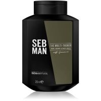 Sebastian Professional SEB MAN The Multi-tasker Shampoo für die Haare, den Bart und den Körper 250 ml