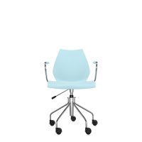 Maui Office s područkami světle modrá Kartell