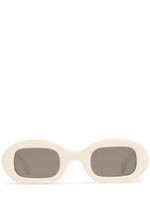 Flow Oval Acetate Sunglasses