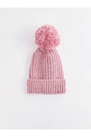 LC Waikiki Lcw Pompom Detailed Baby Girl Beret