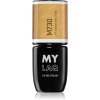 MYLAQ UV Gel Polish géles körömlakk árnyalat My Sunny Greeting 5 ml