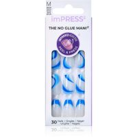 KISS imPRESS The No Glue Mani Medium künstliche Fingernägel Mesmerize 30 St.