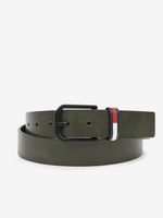 Tommy Jeans Flag Belt 3.5 Pasek Zielony