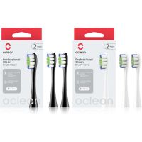 Oclean Professional Clean Set Ersatzkopf für Zahnbürste Black & White