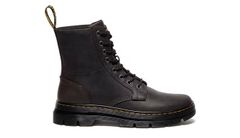 Dr. Martens Combs Leather Unisex - Încălțăminte Dr. Martens - Negru - DM40603020-10 - Size: 10