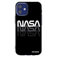 Silikónový prehľadný obal pre Apple iPhone 12 mini - NASA Triple