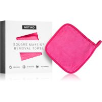 Notino Spa Collection Square Makeup Removing Towel arctisztító törölköző árnyalat Pink 1 db