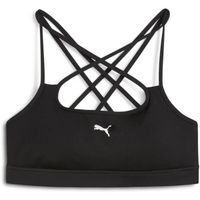 Puma MOVE STRAPPY BRA Дамско  спортно бюстие, черно, размер
