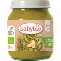 Babybio BIO zelená zelenina detský príkrm 130 g