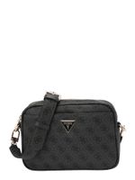 GUESS Torba preko ramena 'MERIDIAN II'  tamo siva / crna