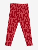 Tommy Hilfiger Kinder Leggins Rot