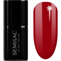 Semilac UV Hybrid Valentines géles körömlakk árnyalat 345 Gorgeous Red 7 ml