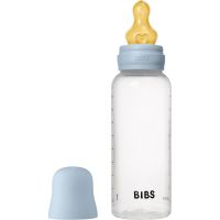 BIBS Anti-Colic Baby Bottle Latex Antikolikflasche Baby Blue 270 ml