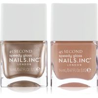 Nails Inc. 45 Second Mocha Mousse набір лаків для нігтів