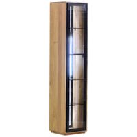 Landscape VITRÍNA, akácia, čierna, farba akácie, 43/200/40 cm