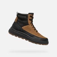 Orange men's ankle boots Geox Granito + Grip A - Men