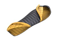 Lightweight down sleeping bag Hannah LOFT 250 ebony