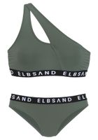 Elbsand Bikini  maslinasta / crna / bijela