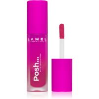 LAMEL Posh Matte Liquid Lip Stain lang anhaltender, matter, flüssiger Lippenstift Farbton 408 4 g