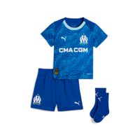 PUMA Olympique de Marseille 25/26 Ausweichtrikot-Babykit Baby, Kleidung, Blau, 12-18M