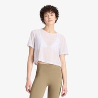T-shirt adidas Strength Essentials Workout Boxy Mesh T-Shirt Frozen Purple M
