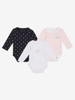 Tommy Hilfiger Body 3 Stück Kinder Weiß