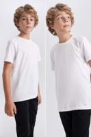 DEFACTO 2 piece Regular Fit Short Sleeve T-Shirt