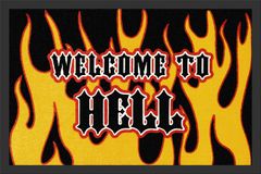 Fußmatte Welcome To Hell - ROCKBITES - 100663