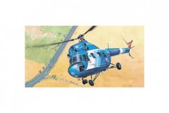 Model Kliklak Vrtuľník Mil Mi 2 - Polícia 27,6x30cm v krabici 34x19x5,5cm
