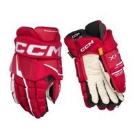 Rukavice CCM Tacks XF Pro SR, Senior, 15", červená-biela