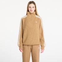 Sweter adidas Funnel Neck Quarter Zip Sweatshirt Cardboard/ Off White L