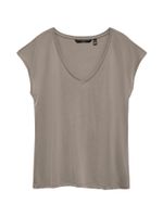 VERO MODA Majica 'VMFilli'  taupe siva