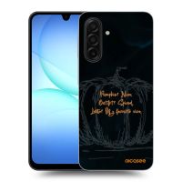 Silikónový prehľadný obal pre Samsung Galaxy A17 5G - Pumpkin