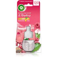 Air Wick Sparkling Rose & Raspberry електричний освіжувач повітря змінне наповнення 19 мл