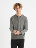 Celio Veitalian Pullover Grau