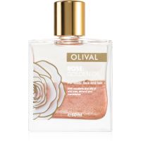 Olival Rose Gold масло със златисти частици за лице, тяло и коса 50 мл.