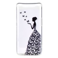 ART TPU Zaščitni ovitek Samsung Galaxy A80 BUTTERFLY GIRL