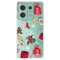 Silikónový prehľadný obal pre Xiaomi Redmi Note 13 5G - Christmas