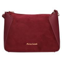 Női crossbody kézitáska Marina Galanti Margareth - burgundia
