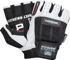 Power System Rukavice Fitness PS 2300 1 pár - černo-bílé XL