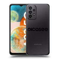 Silikónový prehľadný obal pre Samsung Galaxy A23 A236B 5G - Picasee - new logo - black