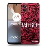 Silikónový čierny obal pre Motorola Moto G32 - zlá holka