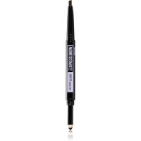 Maybelline Express Brow Satin Duo ceruzka a púder na obočie duo odtieň 04 - Dark Brown