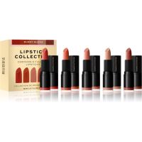 Revolution PRO Lipstick Collection satenasti ruž za usne poklon set nijansa Burnt Nudes 5x3,2 g