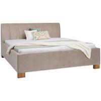 Moderano ČALÚNENÁ POSTEĽ, 180/200 cm, béžová