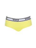 VIVID Bikini donji dio 'Mix&Match'  limeta zelena / svijetlosiva / crna / bijela