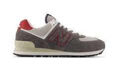 New Balance U574QGY Unisex - Tenisky New Balance - Sivá - U574QGY-9.5 - Size: 9.5