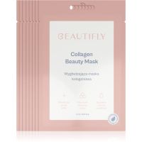 Beautifly Collagen Beauty Mask Set платнена маска 8 бр.